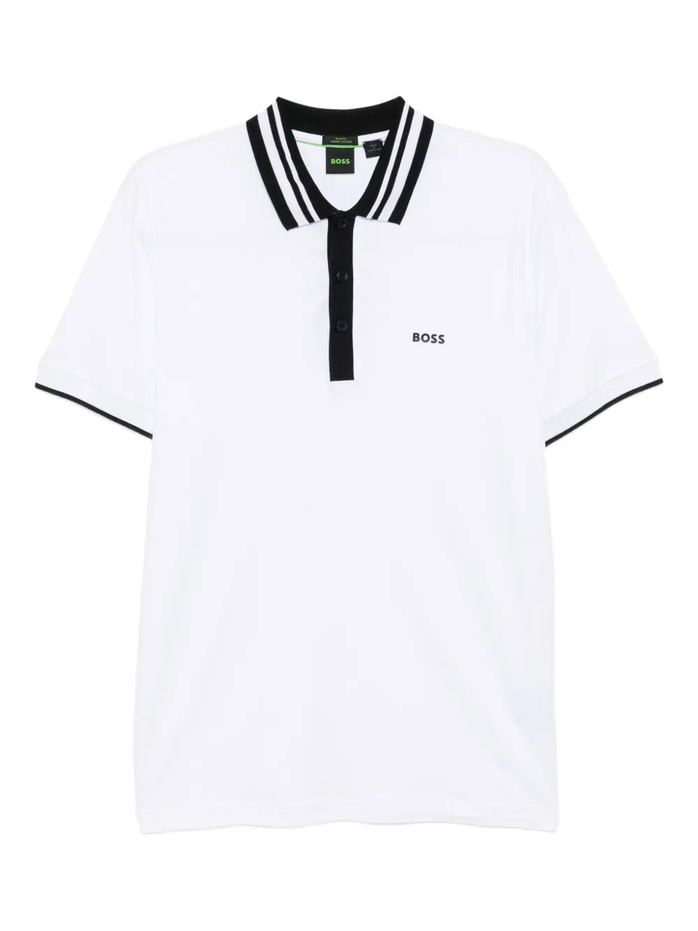 BOSS tipped-collar polo shirt