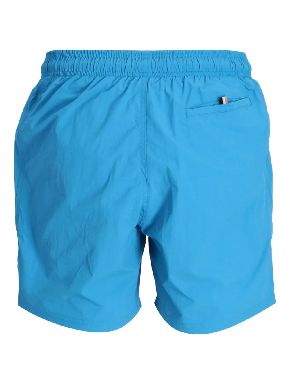 BOSS logo-print swim shorts