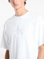 Calvin Klein embroidered-logo T-shirt