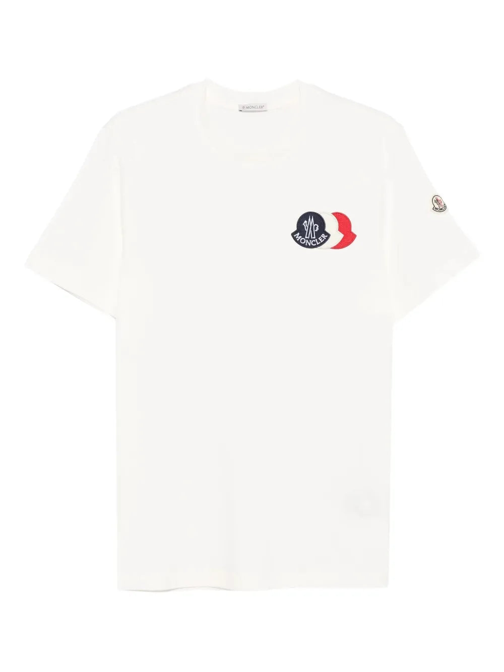 MONCLER logo-patch short-sleeve T-shirt