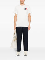MONCLER logo-patch short-sleeve T-shirt