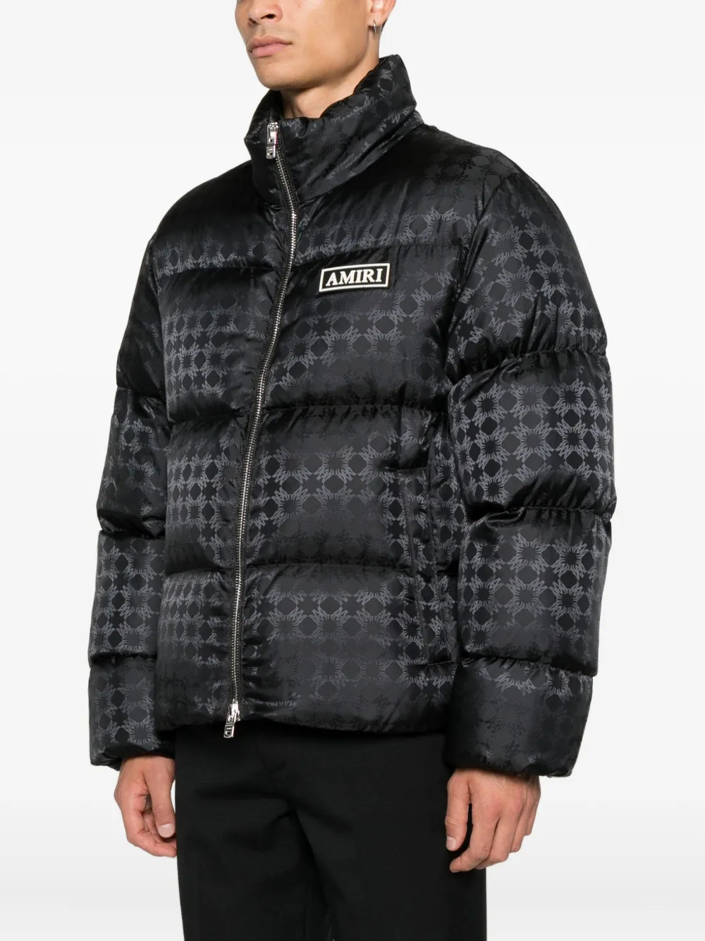 AMIRI jacquard puffer jacket
