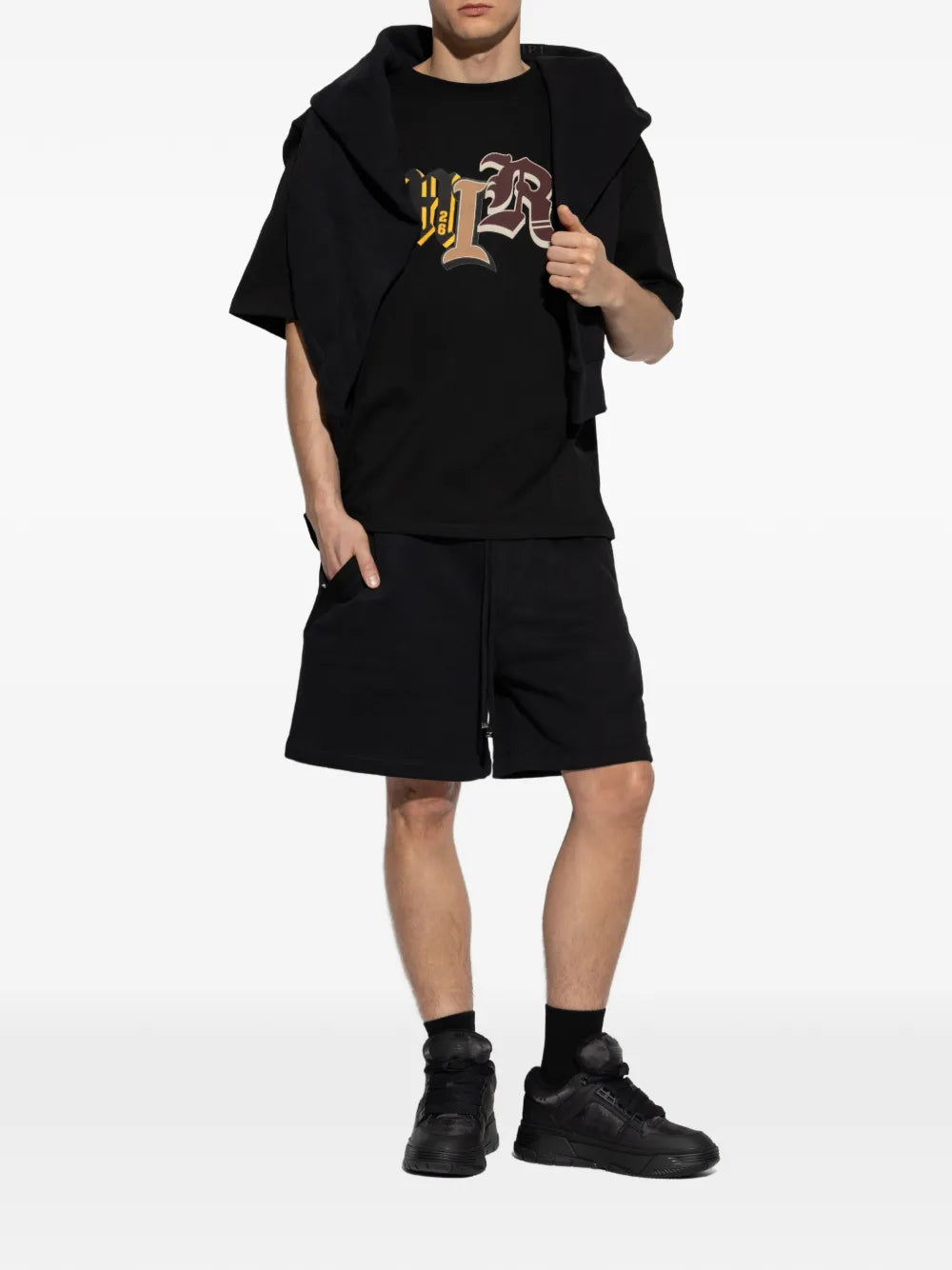 AMIRI logo-appliqué T-shirt