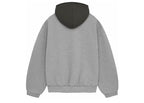Fear of God Nylon Fleece Hoodie - 'Dark Heather Oatmeal'