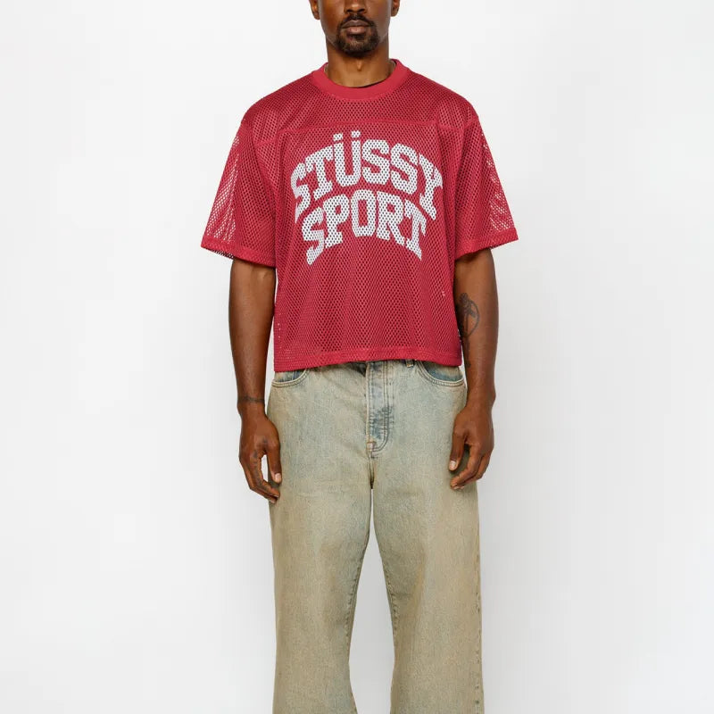 Stussy Sport Mesh Jersey T-shirt