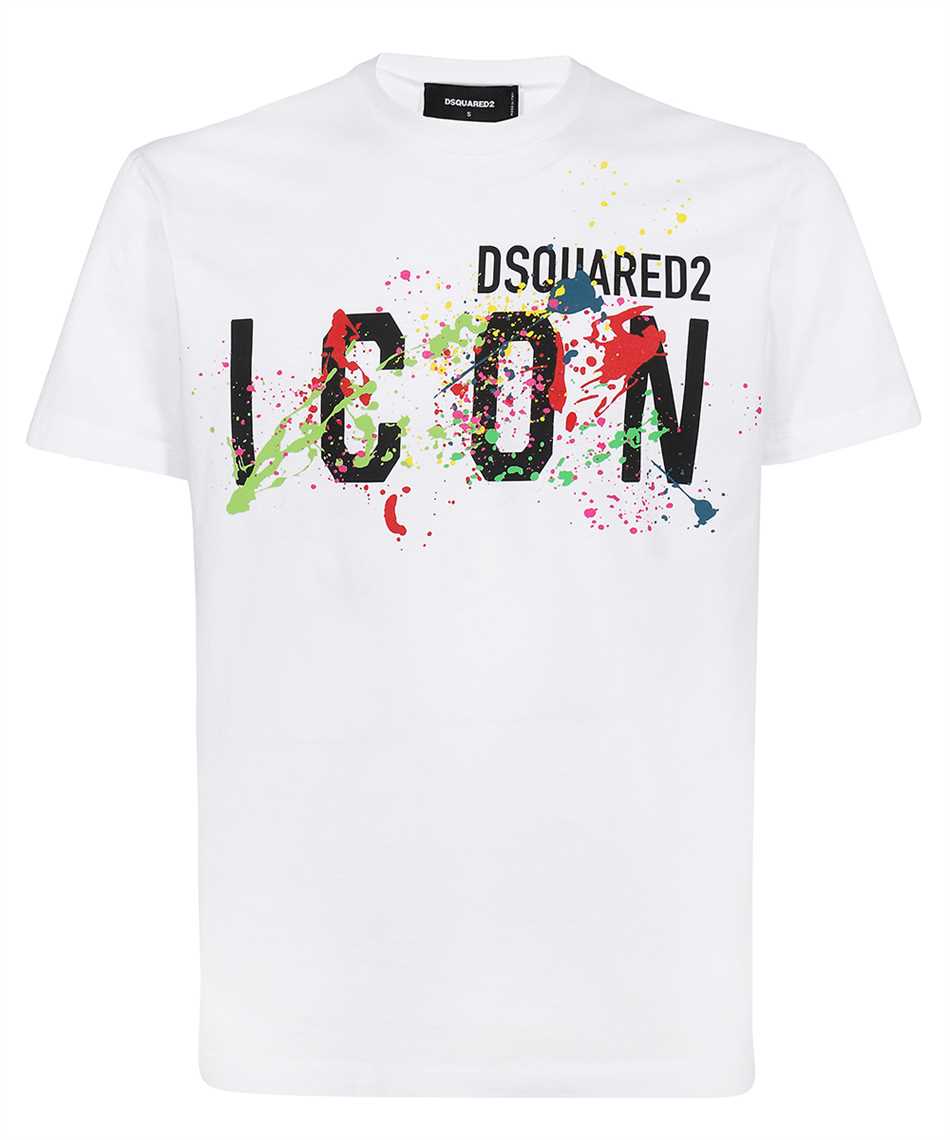 Dsquared2 Icon Splatter T-Shirt