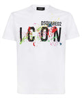 Dsquared2 Icon Splatter T-Shirt