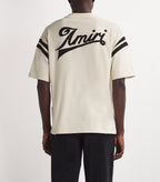 Amiri Men's Black Cotton Baseball T-Shirt