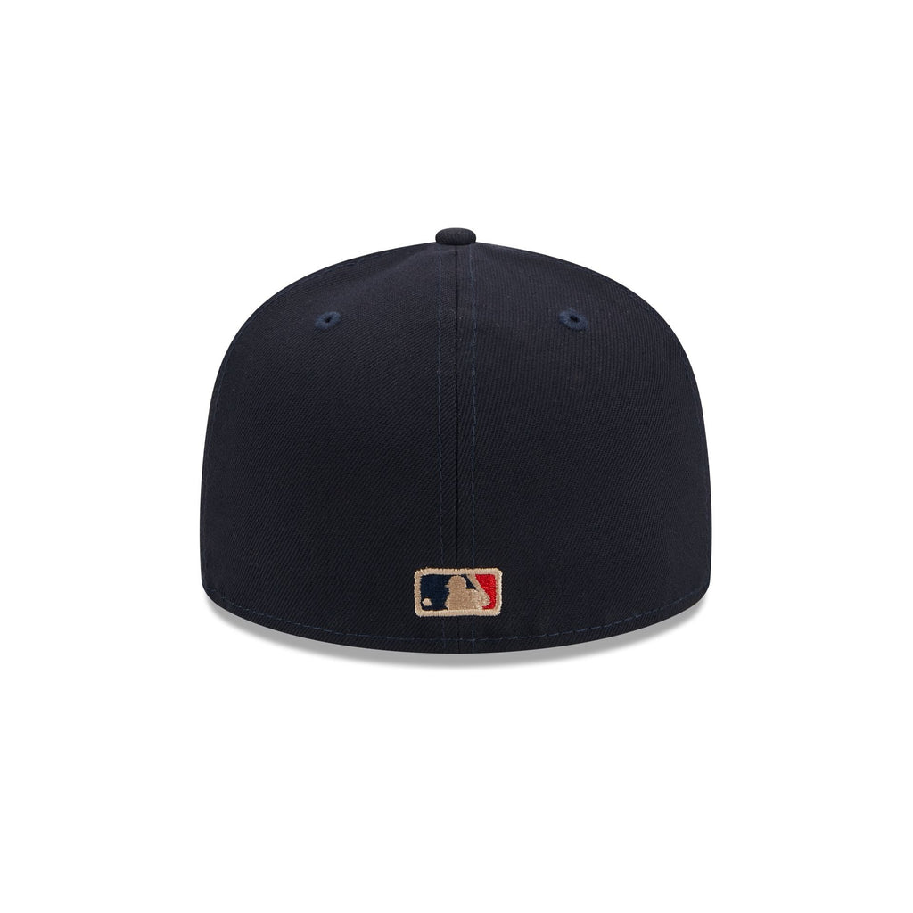 Atlanta Braves Gold Leaf 59FIFTY Fitted Hat