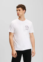 Karl Lagerfeld Ikonik Outline organic-cotton T-shirt