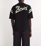 Amiri Men's Black Cotton Baseball T-Shirt