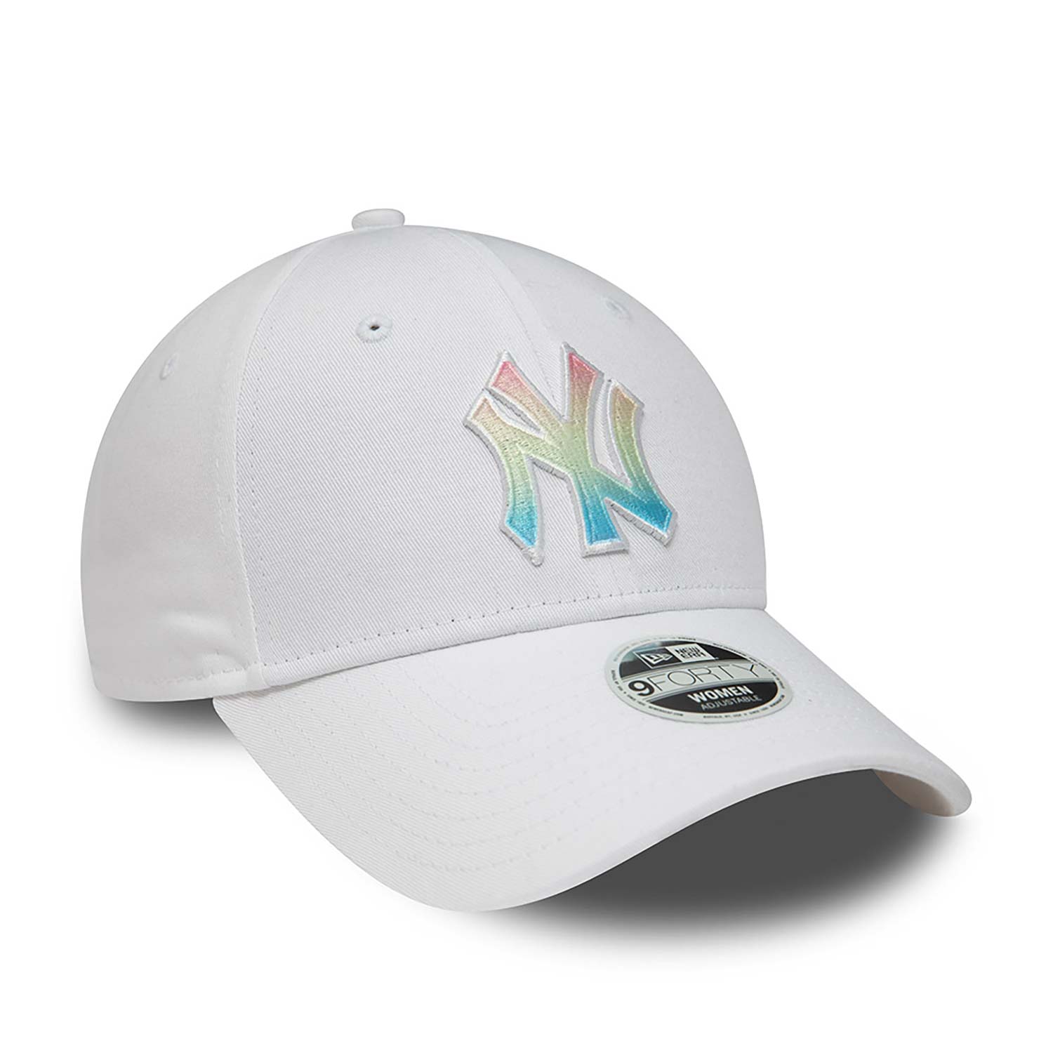 New York Yankees 9FORTY Womens Ombre Infill White Cap