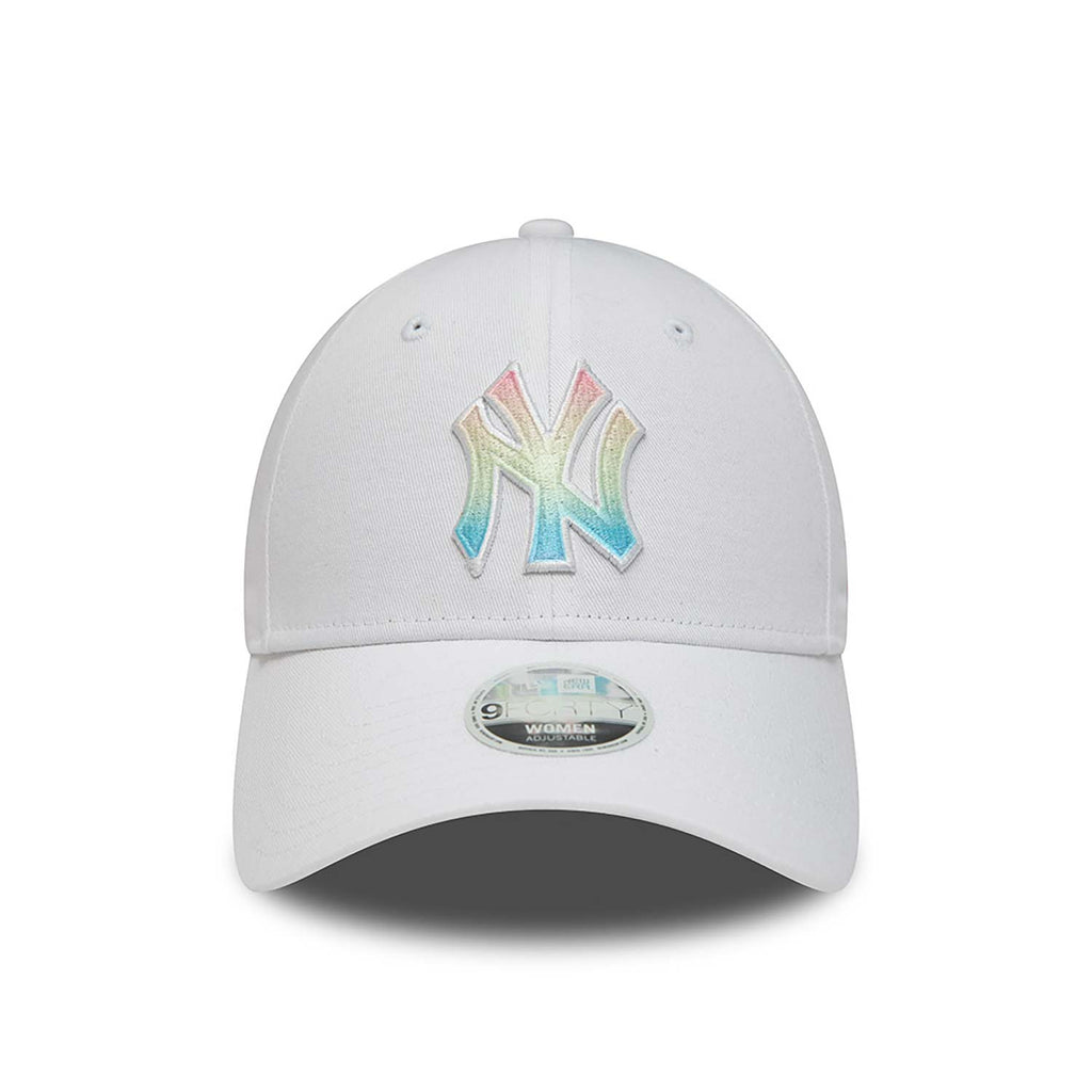 New York Yankees 9FORTY Womens Ombre Infill White Cap