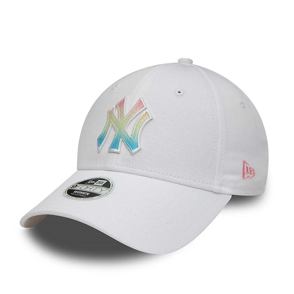New York Yankees 9FORTY Womens Ombre Infill White Cap