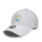 New York Yankees 9FORTY Womens Ombre Infill White Cap