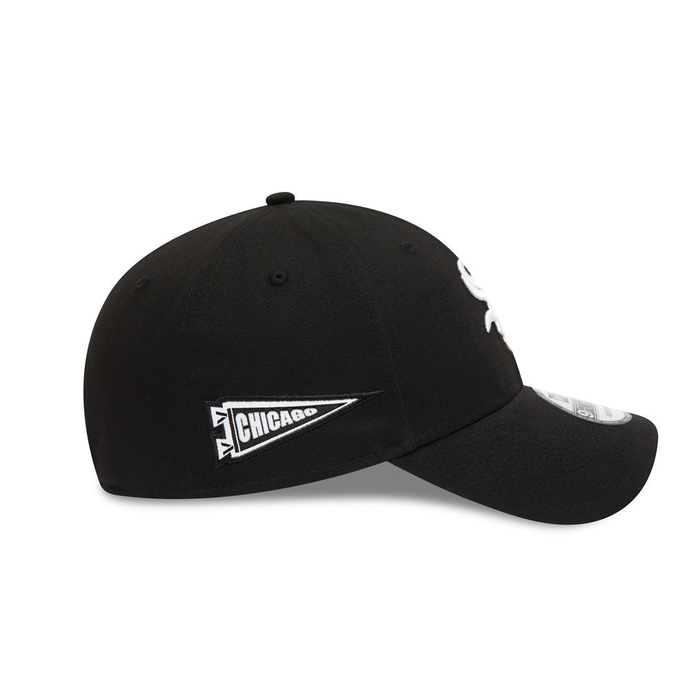 Chicago White Sox 9FORTY Team Side Patch Black Cap