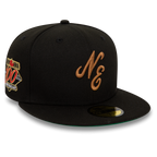 New Era 59FIFTY Script Black Cap