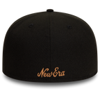 New Era 59FIFTY Script Black Cap