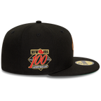 New Era 59FIFTY Script Black Cap