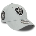 Las Vegas Raiders 9FORTY Side Patch Grey Cap