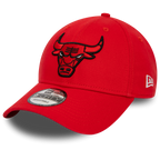 Chicago Bulls 9FORTY Side Patch Red Cap