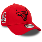 Chicago Bulls 9FORTY Side Patch Red Cap