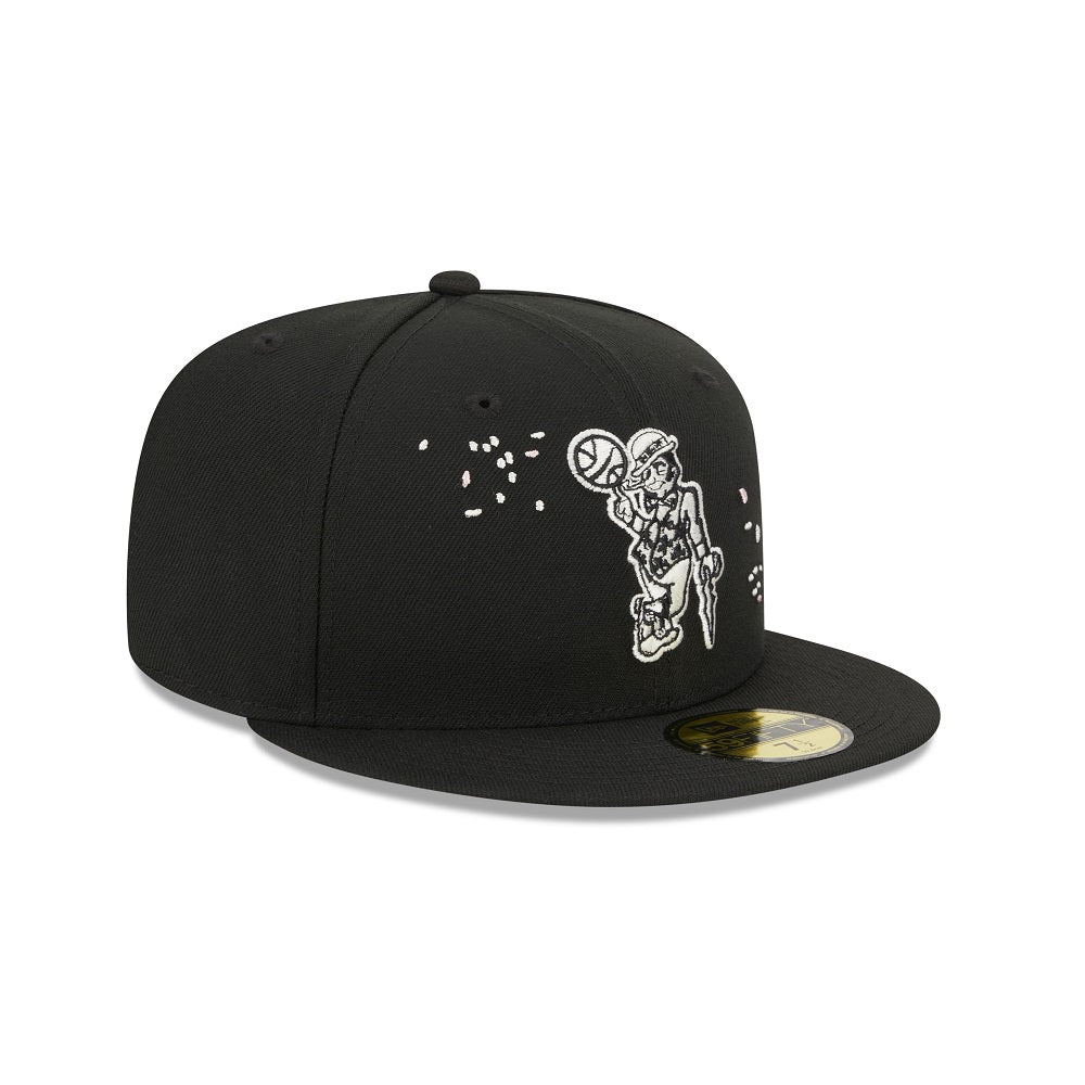 Boston Celtics 59FIFTY Cherry Blossom Black Cap