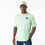 New York Yankees MLB Burger Graphic Oversized Bright Green Tee