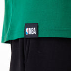 Boston Celtics NBA Large Wordmark Oversized Green Tee