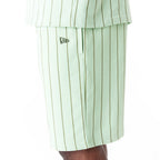 New Era Pinstripe Green Shorts