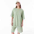 New Era Washed Over Sized Olive Tee