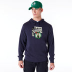 Boston Celtics Newspaper Graphic Pullover Navy Hoodie
