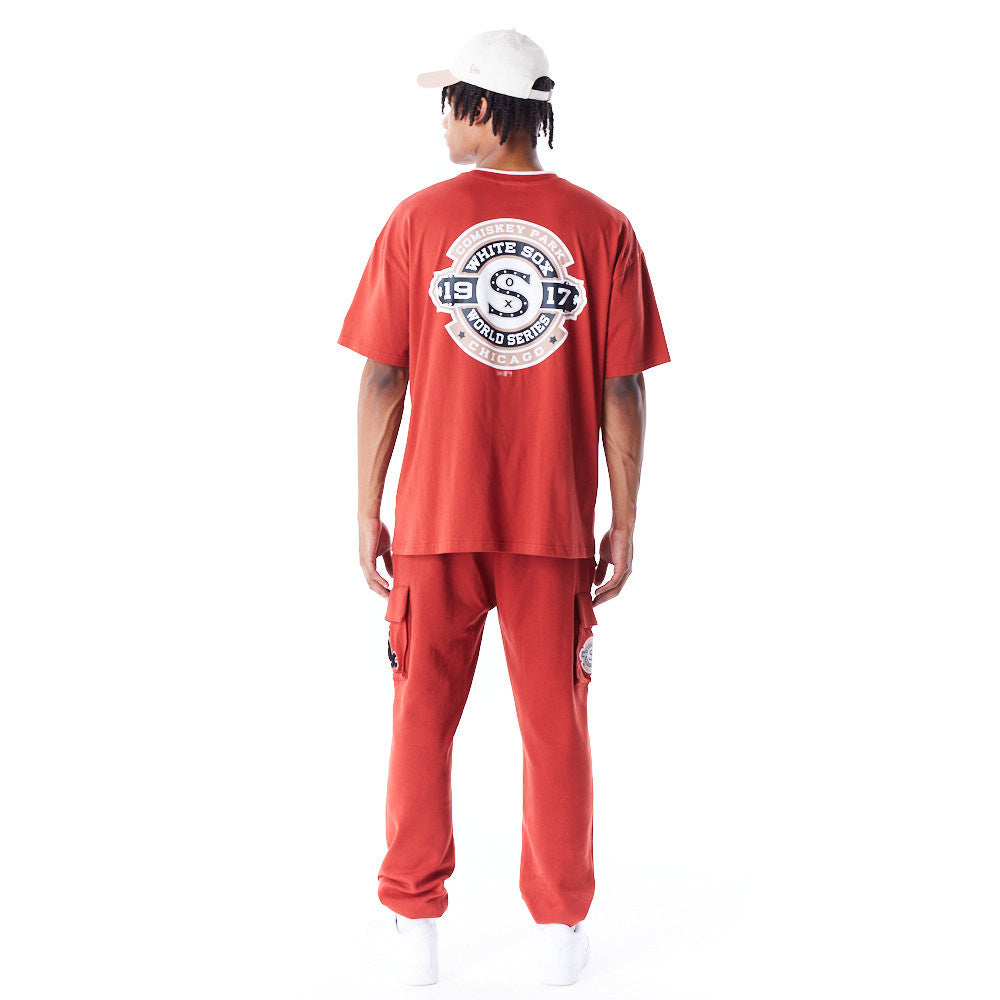 Chicago White Sox World Series Dropped Shoulder Red Tee