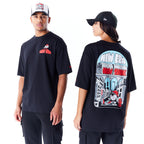 New Era New York City Graphic Oversized Black Tee