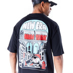New Era New York City Graphic Oversized Black Tee