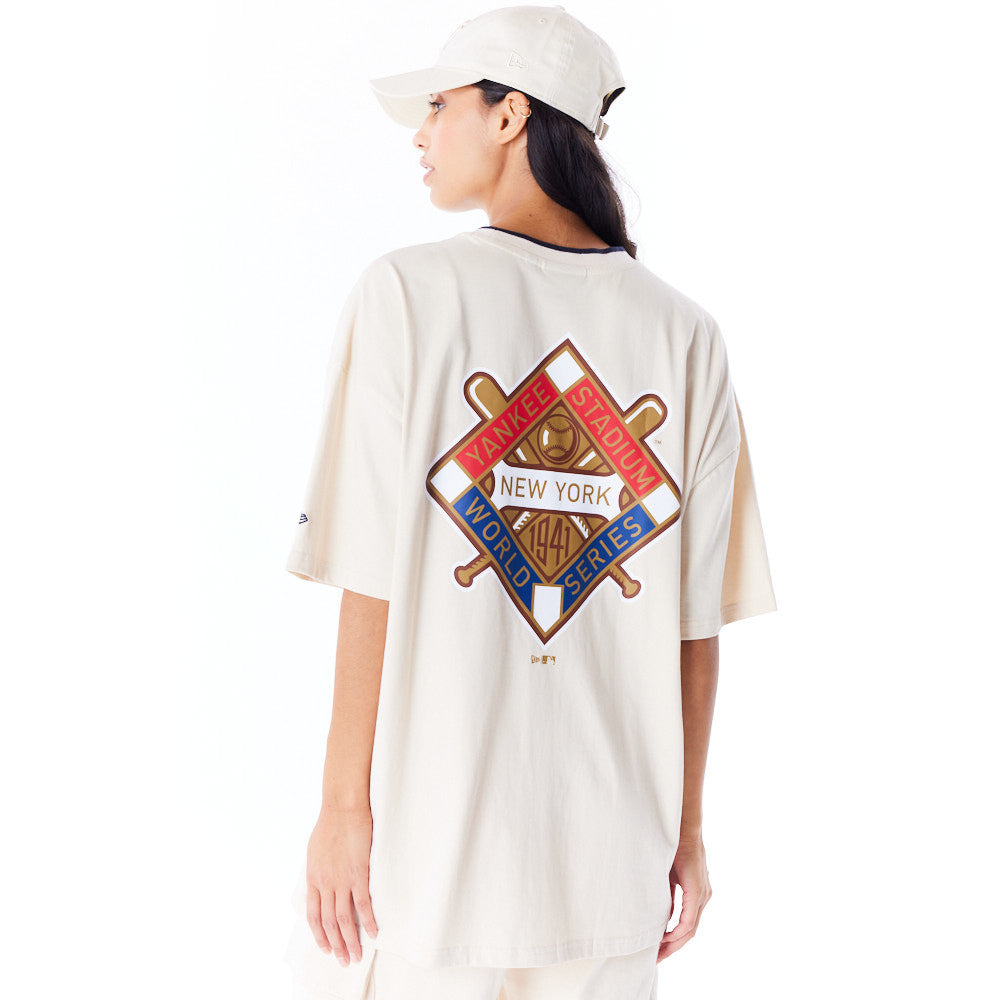 New York Yankees World Series Oversized Stone Tee