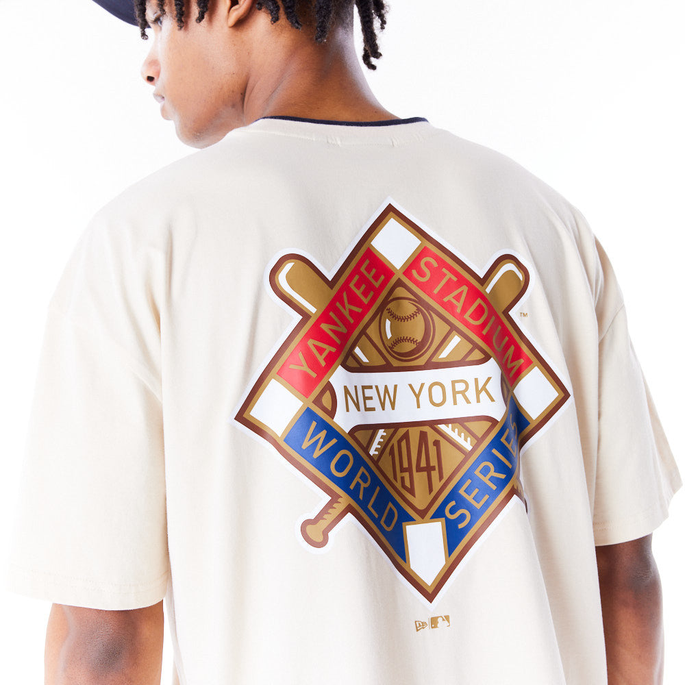 New York Yankees World Series Oversized Stone Tee
