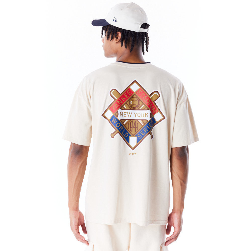 New York Yankees World Series Oversized Stone Tee