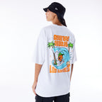 New Era Los Angeles City Graphic Oversized White Tee