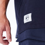 Los Angeles Dodgers World Series Drop Shoulder Navy Tee