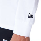 New Era Flag Flame Longsleeve White Tee