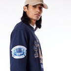 Los Angeles Dodgers World Series Oversized Navy Sweatshirt