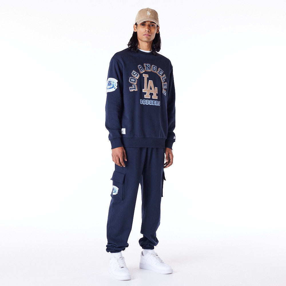 Los Angeles Dodgers World Series Oversized Navy Sweatshirt