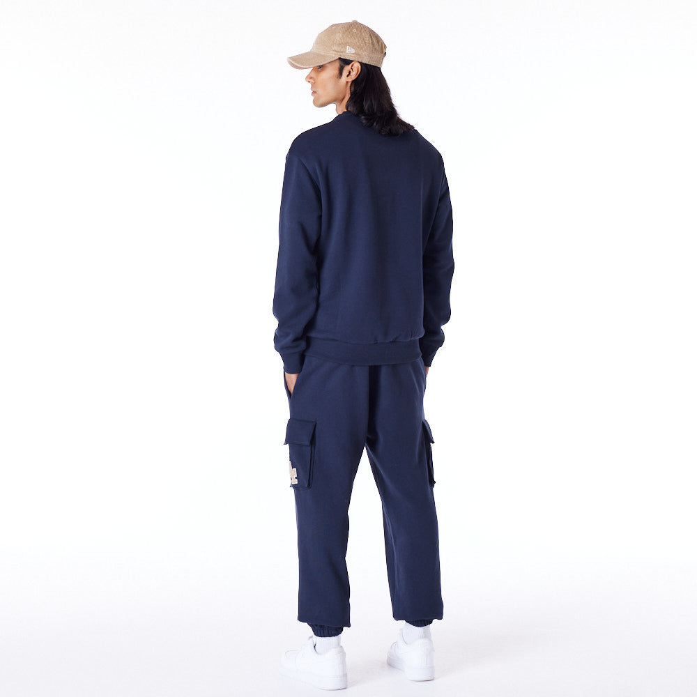 Los Angeles Dodgers World Series Oversized Navy Sweatshirt