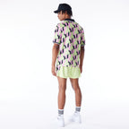 Chicago Bulls NBA Soccer Pink/Green Tee