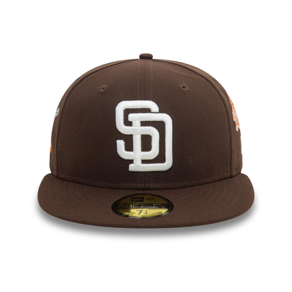 San Diego Padres 59FIFTYMLB Cooperstown Patch Brown Cap