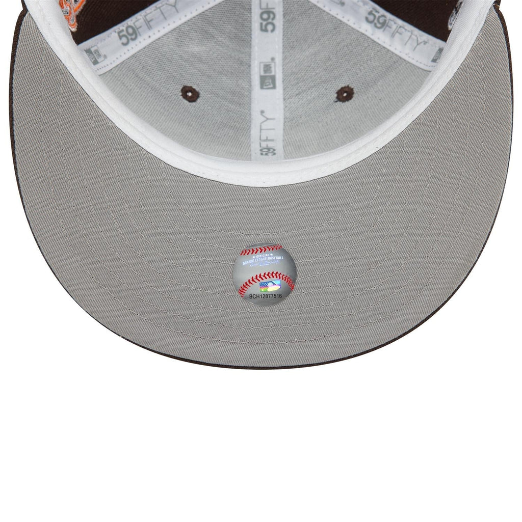 San Diego Padres 59FIFTYMLB Cooperstown Patch Brown Cap