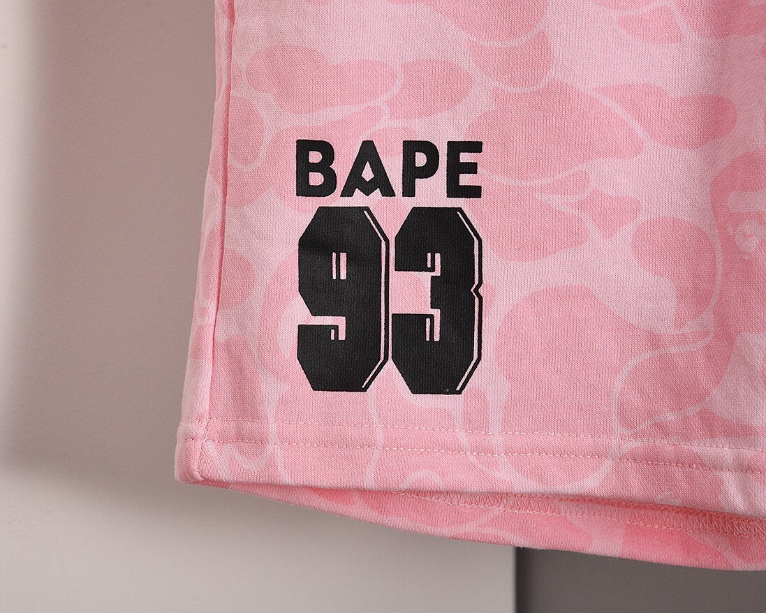 Bape x Inter Miami Camo Shorts Pink