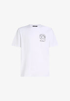 Karl Lagerfeld Ikonik Outline organic-cotton T-shirt