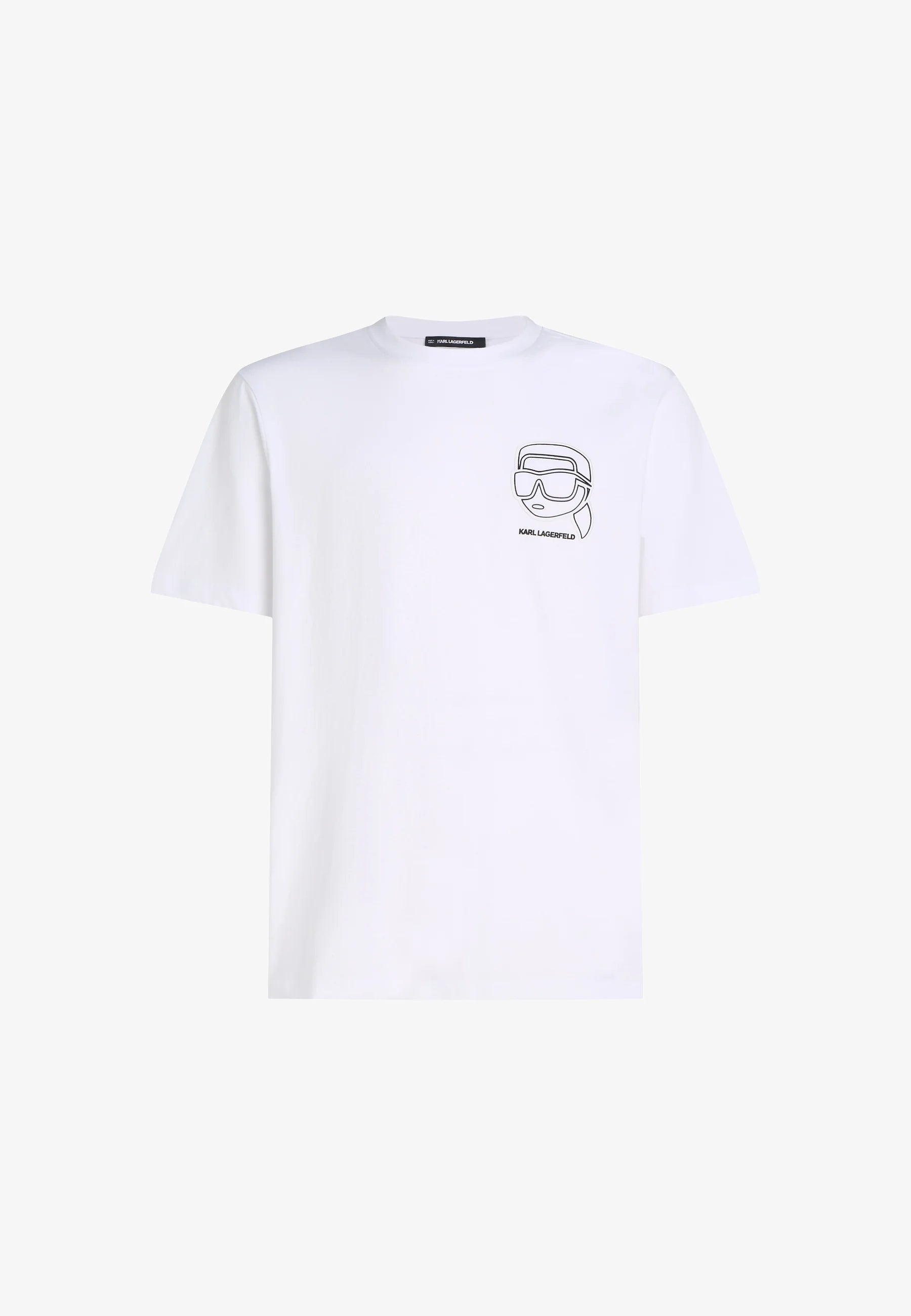 Karl Lagerfeld Ikonik Outline organic-cotton T-shirt